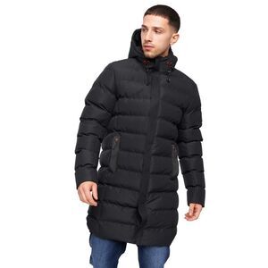 Crosshatch Mens Longkamp Jacket / Black